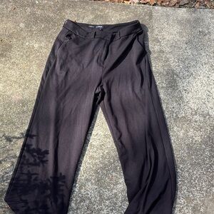 Simply Vera Vera Wang Black Wide-Leg Dress Pants